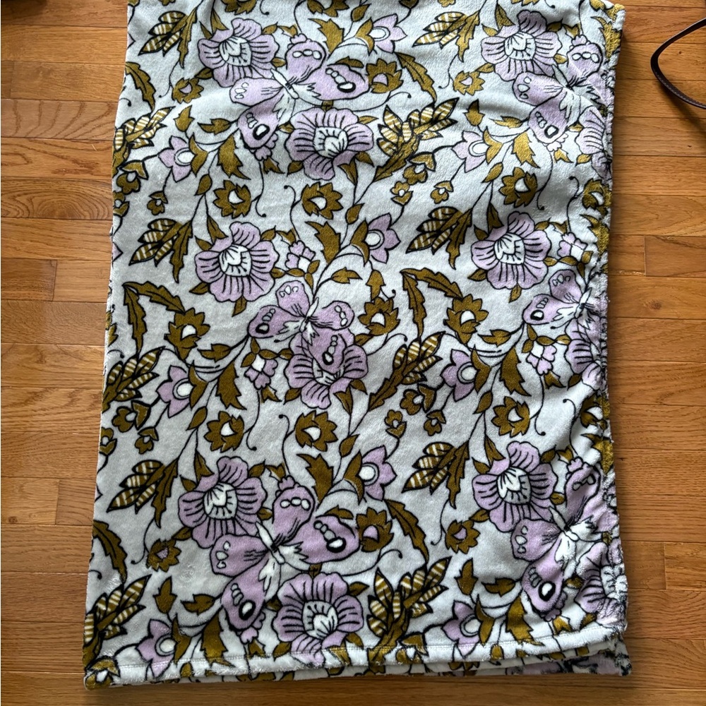 Vera Bradley Floral Blanket